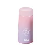 Debo德铂保温杯304不锈钢迷你小型杯包包杯 渐变粉