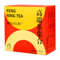 凤宁号 云南凤庆滇红茶包2024新茶花果蜜香红茶散茶叶小袋试饮装试喝茶样 高端茶10款集合装40g