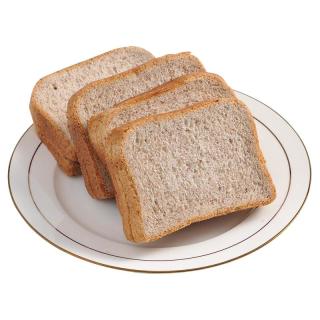 全麦面包0脂肪无糖精黑麦低减代餐饱腹食品荞麦粗粮整箱早餐吐司