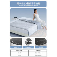 水星家纺【高温断电】水暖电热毯智能恒温水暖毯水循环电褥子双人1.8m×2m 【智能语音】恒温水暖毯1.8*2.0m