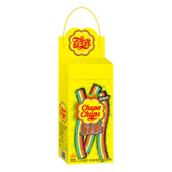 ChupaChups 酸条橡皮啫喱软糖盒装336g 休闲零食