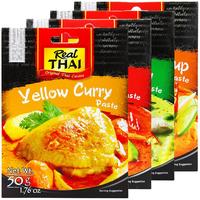 Real THAI 咖喱酱/冬阴功酱50g 任选4件