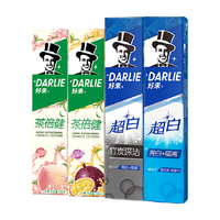 好来DARLIE好来(原黑人)牙膏茶倍健超白初萃茶680g健齿茶香清口气