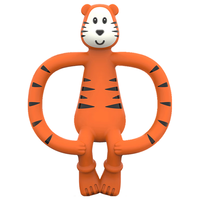 MATCHSTICK MONKEY火柴猴牙胶动物款 宝宝牙胶婴儿口欲期磨牙棒 动物款 老虎