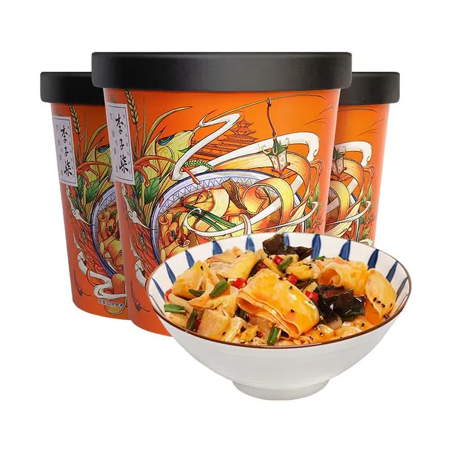 李子柒 红油面皮
