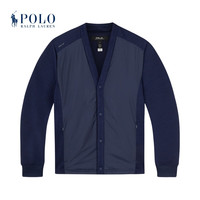 Polo Ralph Lauren 拉夫劳伦 男装 25年秋季针织开襟衫风格夹克RL100148 410-深蓝色 XS