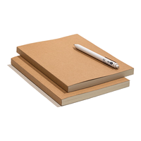 deli 得力 单本A5/128张牛皮纸横线锁线胶装无线装订软抄本/作业本/初高中练习本草稿本笔记本本子JA5128