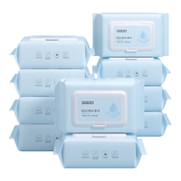 京东京造 EDI纯水湿巾 80片*10包