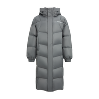 【加厚长款】女式保暖羽绒服大被子款冬季户外通勤旅游连帽外套女