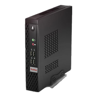 天虹【特价限量】迷你主机酷睿i5商用办公小主机台式机PC J1800/4G/128G内置WiFi