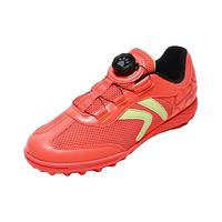 KELME/卡尔美 旋转纽扣 儿童足球鞋 荧光红 28