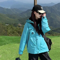 冲锋衣男女三合一2025秋冬季外套防风防水可拆卸装两件套 S