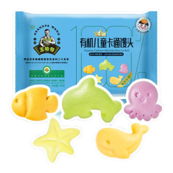 九洲丰园 儿童卡通馒头(海洋乐园)300g（任选4件）