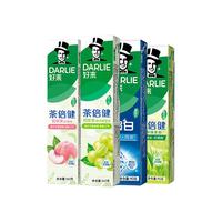DARLIE/好来 双重薄荷 牙膏套装 160g*2支+90g*2支 初萃茶+超茶