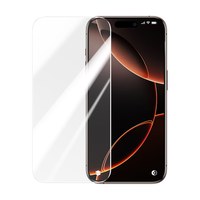 绿联 UGREEN适用苹果16ProMax钢化膜iPhone16ProMax手机膜无边高清抗指纹防摔防爆保护膜 2片装