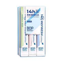 BOP 茶爽清新漱口水益生菌持久清新口气便携式条装遬簌口水男女生