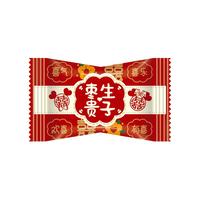 金冠【白鹿】婚庆喜糖混合独立包装休闲小零食下午茶订婚 麦丽素巧克力（约220粒）500g1袋