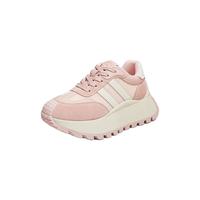 Tata/他她时尚休闲厚底运动鞋女网面透气休闲鞋2024春季