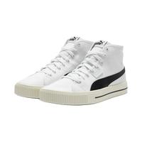 PUMA彪马 EVER MID 385847 复古中帮板鞋 白-黑色-纯白色-01 41