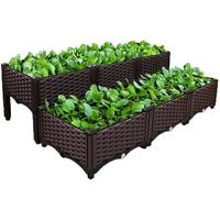 种菜家庭阳台长方形塑料特大家用蔬菜种植箱花盆楼顶花箱