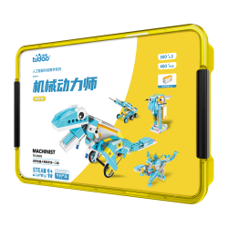 tudao 程机器人电动科教积木机械动力师steam玩具儿童男女孩