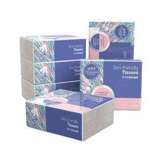Dreaming Grass 怀梦草 抽纸4层 原生木浆 亲肤柔韧 母婴可用 6包（加厚） 长115mm;宽170mm