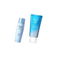 碧柔（Biore）水活防晒霜水润凝蜜 户外防水防汗 SPF50+ PA+++ 倍护+凝蜜套装