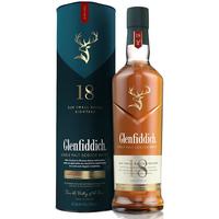 格兰威特御玖轩 格兰菲迪苏格兰单一麦芽威士忌 原装进口洋酒 格兰菲迪18年