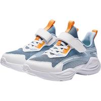 轻弹儿童跑步鞋透气大网孔安踏男童鞋中大童减震小白鞋体测运动鞋