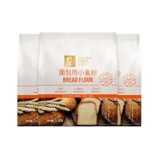 GOLDEN STATUE 金像牌 高筋面粉小麦粉500g*3包