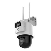 HIKVISION/海康威视 全景智能枪球声光警戒云台旋转 4G太阳能监控摄像头 64G内存卡 64GB