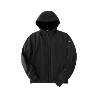 88VIP：TOMMY HILFIGER 男加绒加厚连帽棉服 TM-156AP477