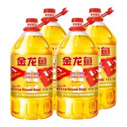 金龙鱼 黄金比例 非转基因 食用植物调和油6.18L