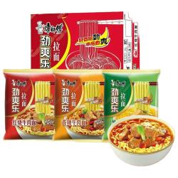 康师傅 劲爽乐方便面 3味 24袋