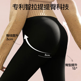 SIINSIIN24年秋冬鲨鱼裤女外穿小个子高腰打底收腹提臀不掉档加绒 【轻暖款】高级灰 适合15-22°C 3XL