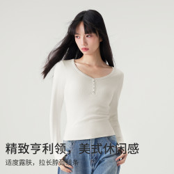 半练 打底衫带胸垫保暖内搭秋衣肌底衣秋冬长袖女免穿内衣高领T恤