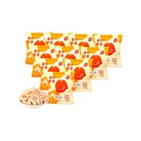 伊威虾条儿童零食非油炸小虾条磨牙饼干高钙零食尝鲜无添加香精小包装 高钙虾条20g*12袋