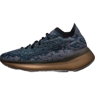 移动端、京东百亿补贴：adidas 青少年男女Yeezy380蓝宝石椰子休闲运动跑步鞋
