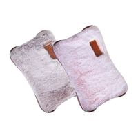 彩虹(RAINBOW)电热暖手宝暖手袋水电隔离电暖宝不可拆洗绒面料热水袋包装 颜色【加厚双插手】