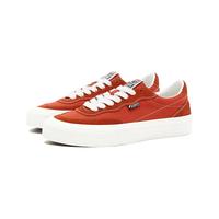 Vision Street Wear VISION FLAT TOP 红柚色低帮翻毛皮帆布鞋男女街头运动滑板鞋