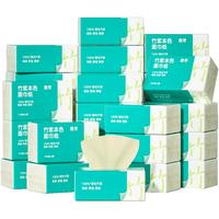 惠寻抽纸加大加厚130抽*24包纸巾卫生纸面巾纸餐巾纸L码 整箱