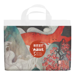 碧芭宝贝 大鱼海棠经典系列夏季超薄透气纸尿裤婴幼儿宝宝尿不湿成长裤 成长裤XL码30片*2包（12-1