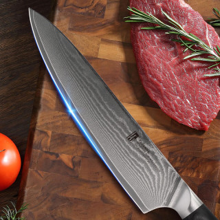 拓 Damascus Steel 中式大菜刀 8寸 67层