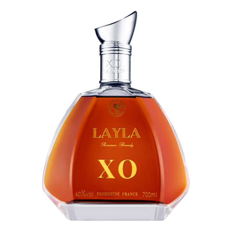 蕾拉 LAYLA法国洋酒XO白兰地  单支礼盒装700ml