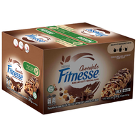 Nestlé雀巢纤怡fitness谷物棒燕麦麸皮能量棒饱腹0脂无糖巧克力味代餐棒