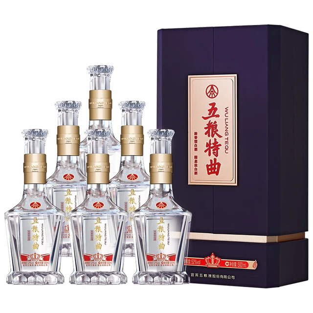  五粮特曲 浓香型白酒  整箱装 52%vol 500mL
