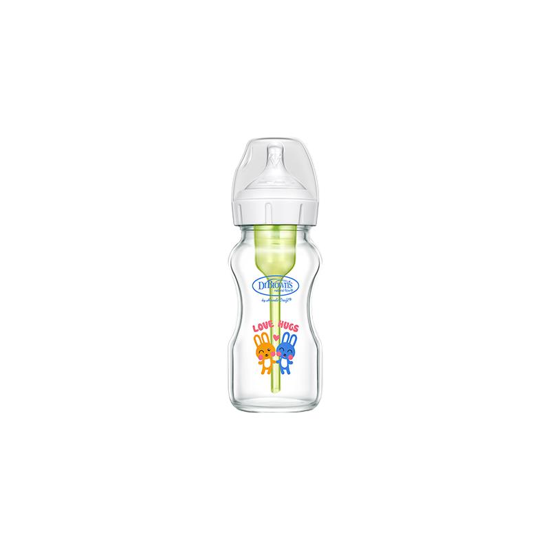 布朗博士 Dr Brown's options爱宝选系列 玻璃奶瓶 150ml 6-9月