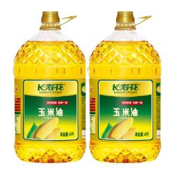 长寿花 非转基因 压榨一级 玉米油4L
