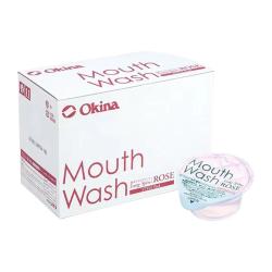 OKINA 进口便携漱口水一次性抑菌清洁清新口气100粒玫瑰味
