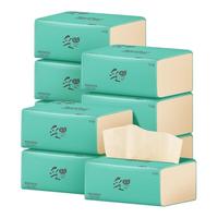 采琪采竹浆本色抽纸软抽4层300张整箱装 27包